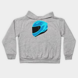 Blue Helmet Kids Hoodie